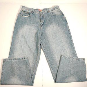 Brooklyn Express Mens Relaxed Straight Jeans 40/34